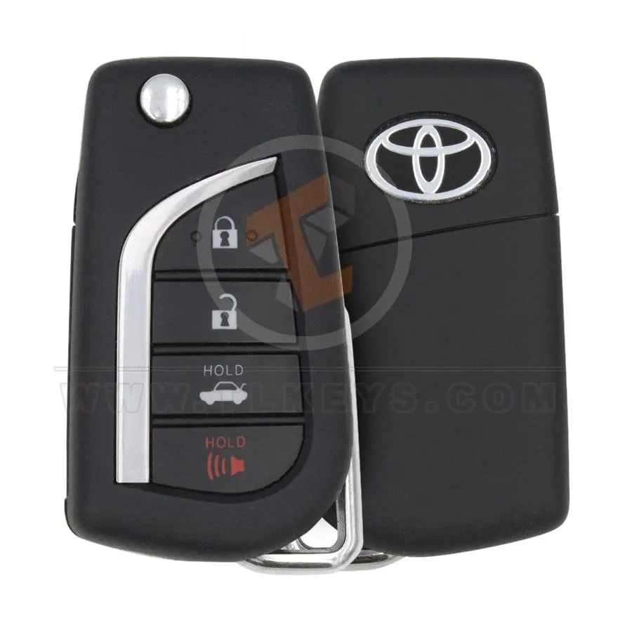 Refurbished Toyota RAV4 Flip Key Remote 2019 2021 315MHz 4 Buttons Remote Type Flip Key Remote