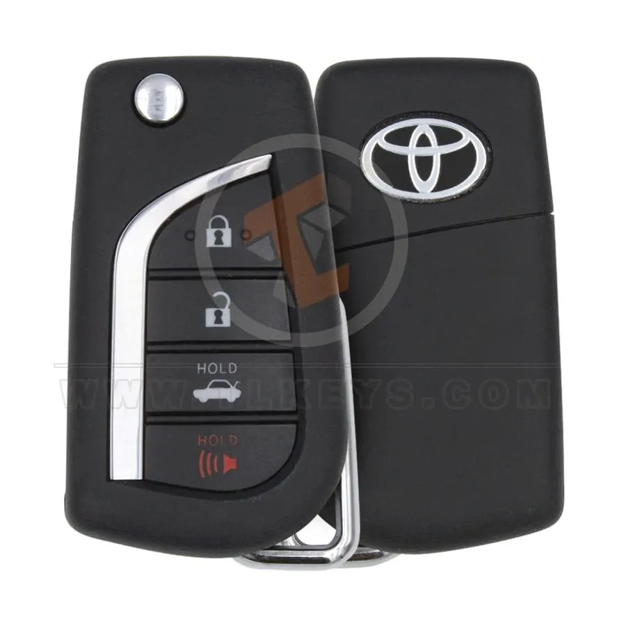 Botones remotos Toyota Flip Key reacondicionados 4
