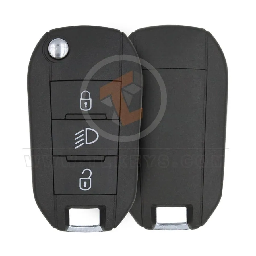 Original Board China Cover Flip Key Remote Buttons 3