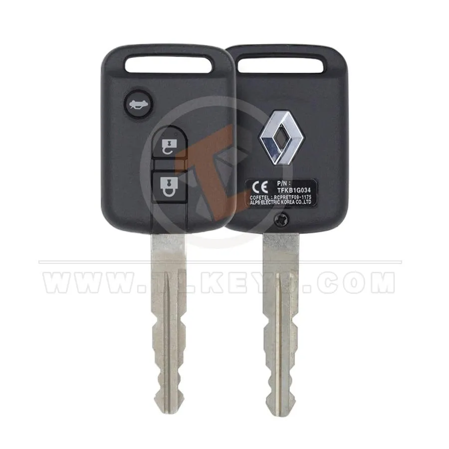 TFKB1G034 Refurbished Renault Head Key Remote Transponder Chip PCF7936A TFKB1G034 Refurbished Renault Head Key Remote Transponder Chip PCF7936A