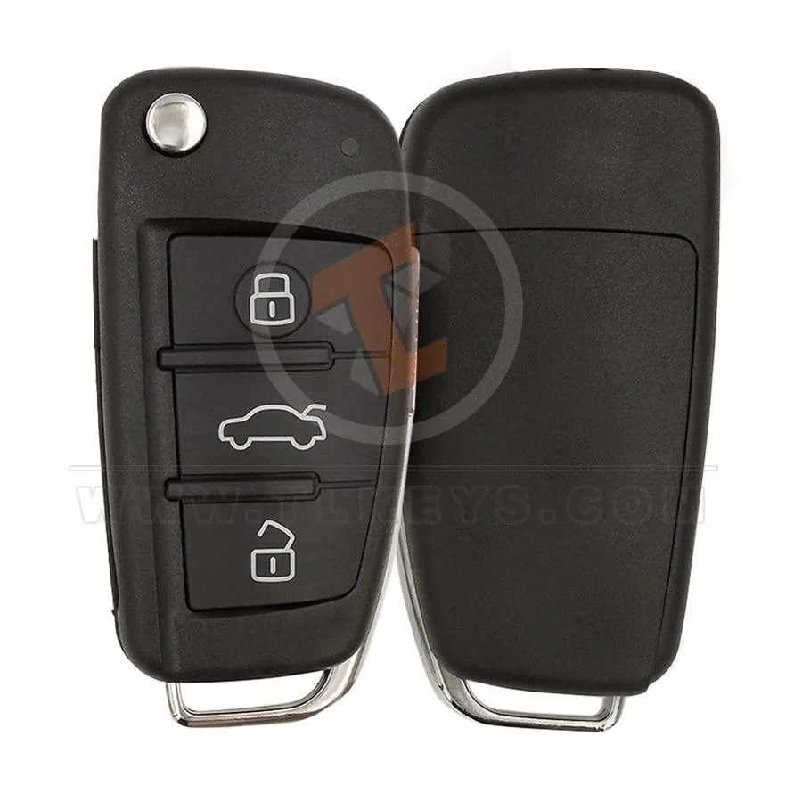 Audi Q3 A3 Normal Flip Key Remote 2014 2018 P/N: 81A837220 434MHz Frequency 434MHz