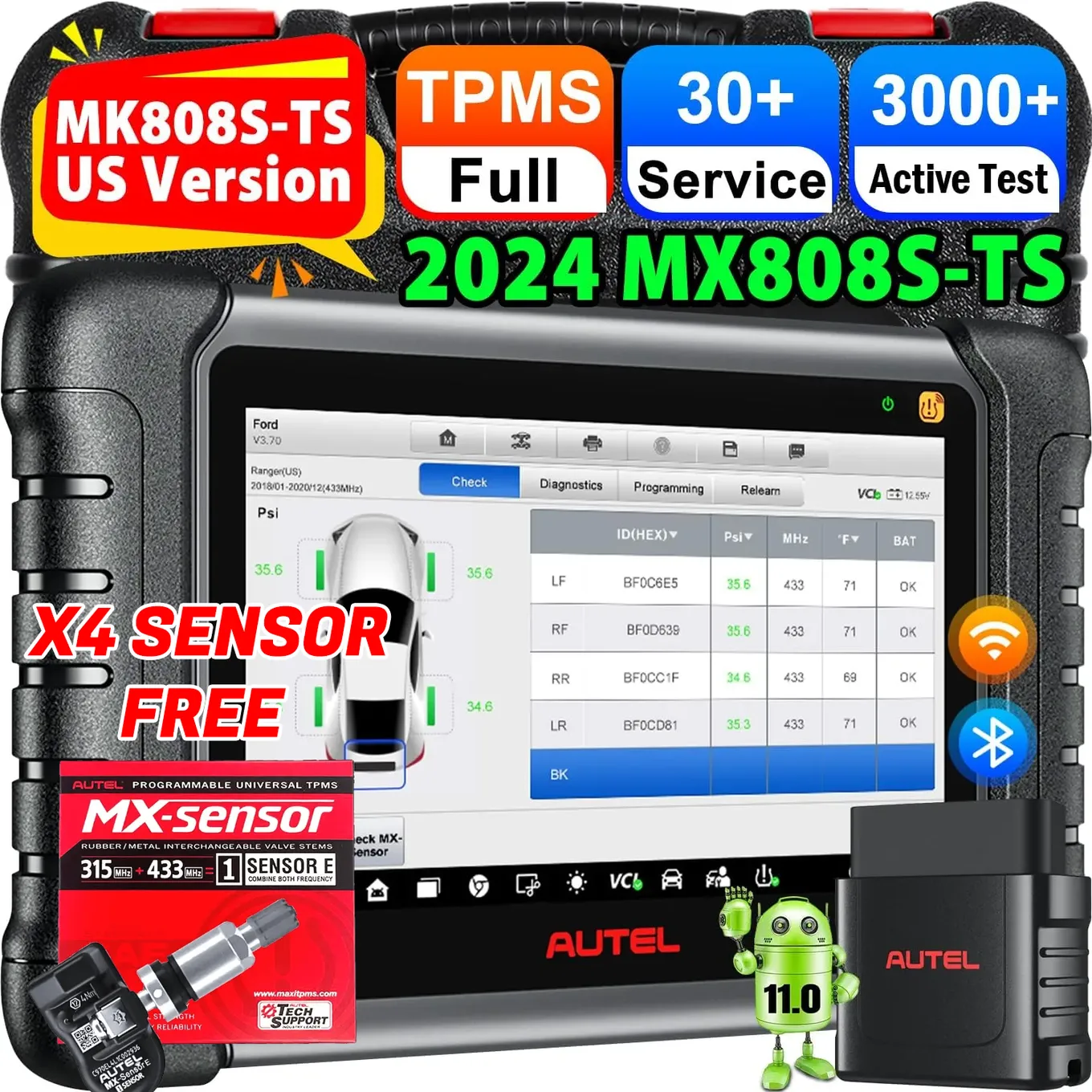 Mx808s ts x4 sensor free