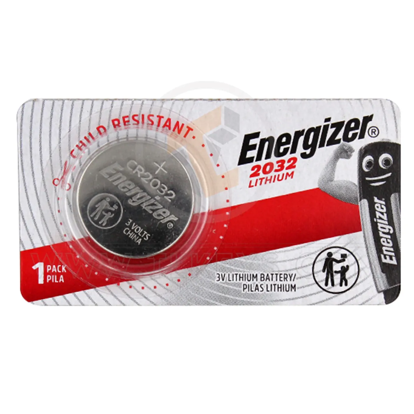Original Energizer 3V Lithium Battery CR2032 Battery Type CR2032