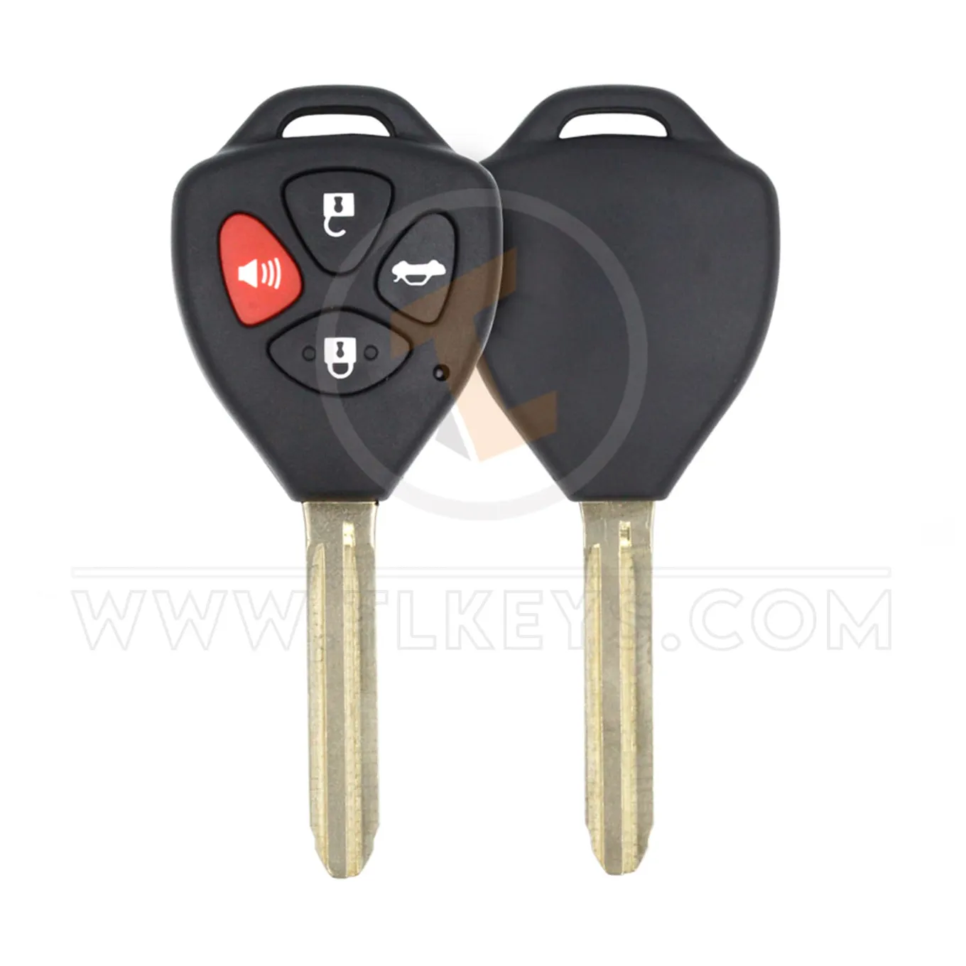 Toyota Head Key Remote AftermarketCamry Corolla Buttons 4 Toyota Head Key Remote AftermarketCamry Corolla Buttons 4