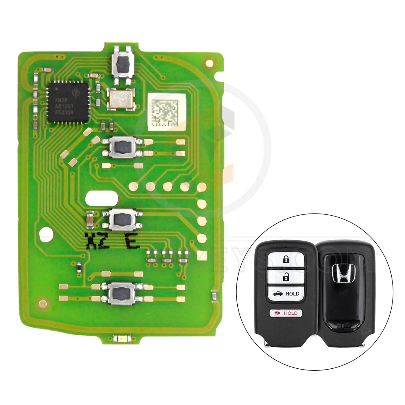 Xhorse XZBT43EN boutons de carte à distance de clé intelligente universelle 4