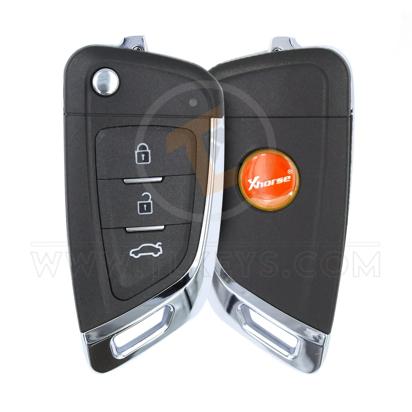 Xhorse XKKF03EN Wired Flip Remote Key 3 Buttons Xhorse Remote Type Wired Remote Xhorse XKKF03EN Wired Flip Remote Key 3 Buttons Xhorse Remote Type Wired Remote
