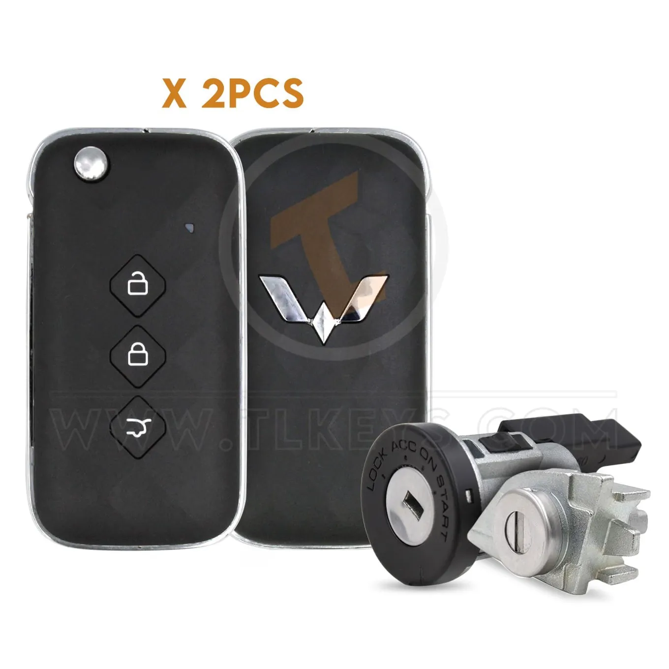 Mando Captiva Original Chevrolet Flip Key Frecuencia 433MHz