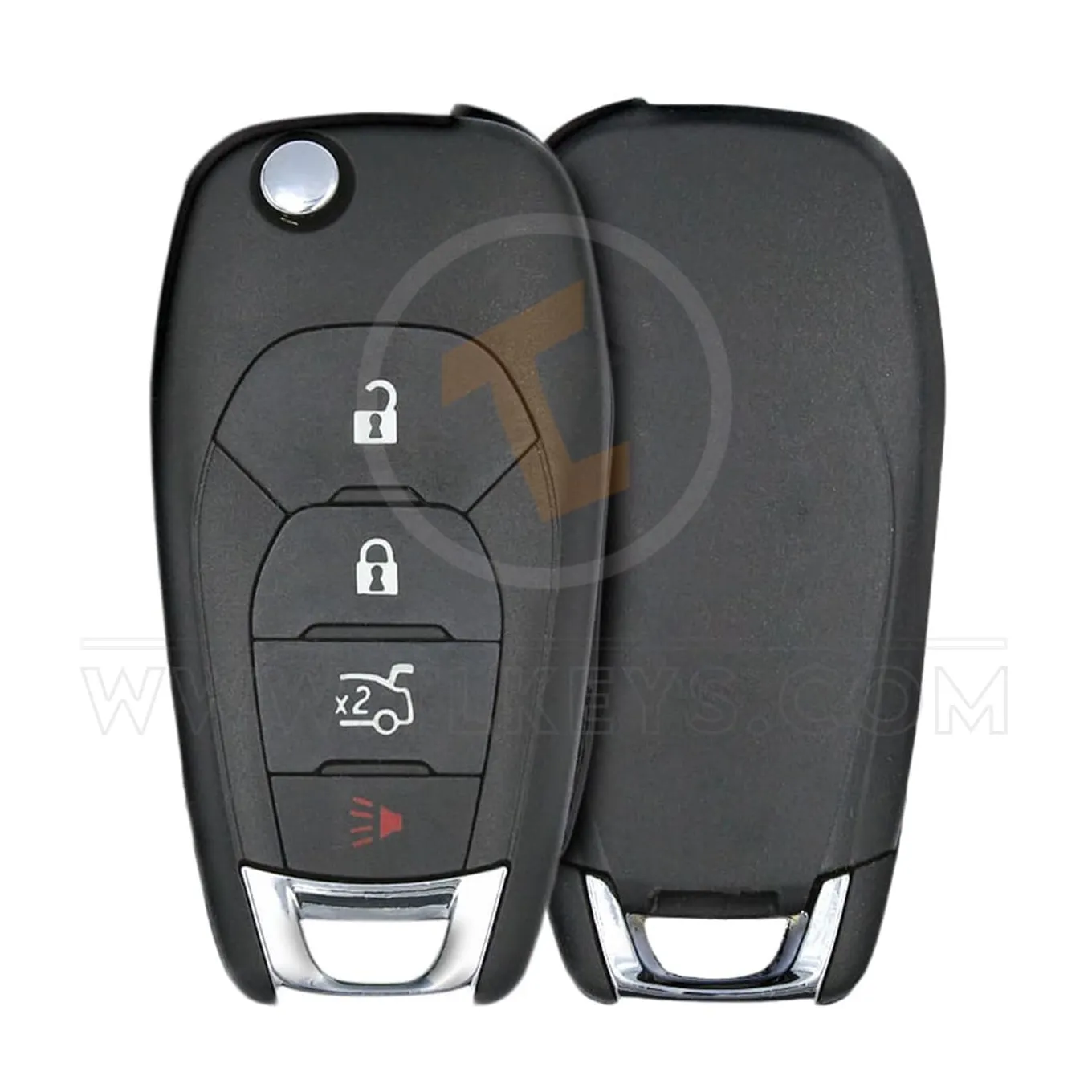 Chevrolet Cruze Flip Key Remote 2016 2018 315MHz 4 Buttons Frequency 315MHz