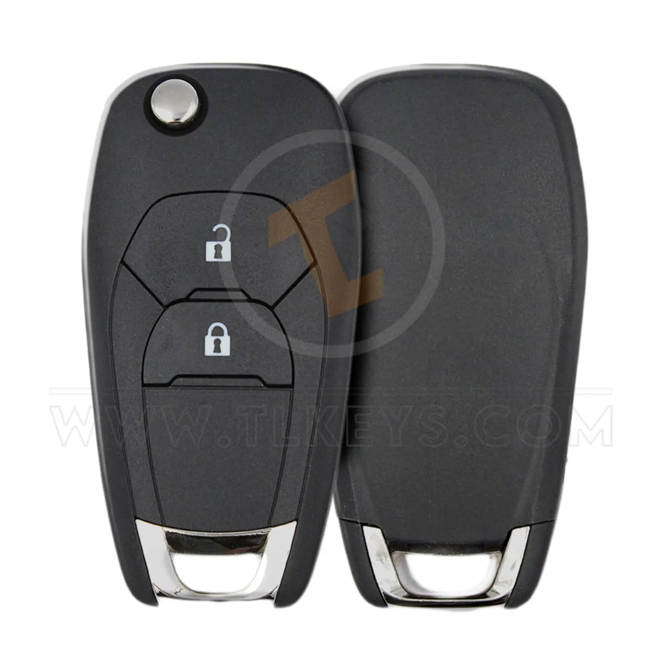 Chevrolet Colorado Regular Cab Flip Key Remote 2018 433MHz 2 Buttons Frequency 433MHz