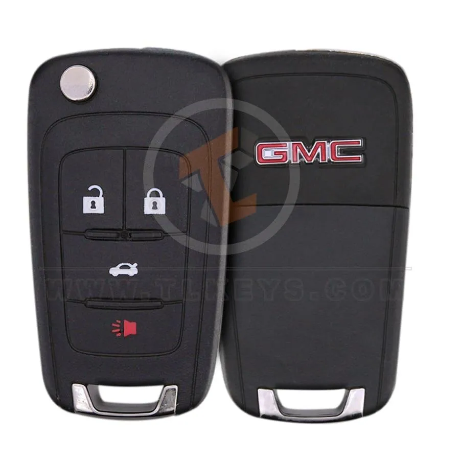 Genuine GMC Terrain Flip Key Remote 2010 2018 P/N: 13504258 315MHz Remote Type Flip Key Remote