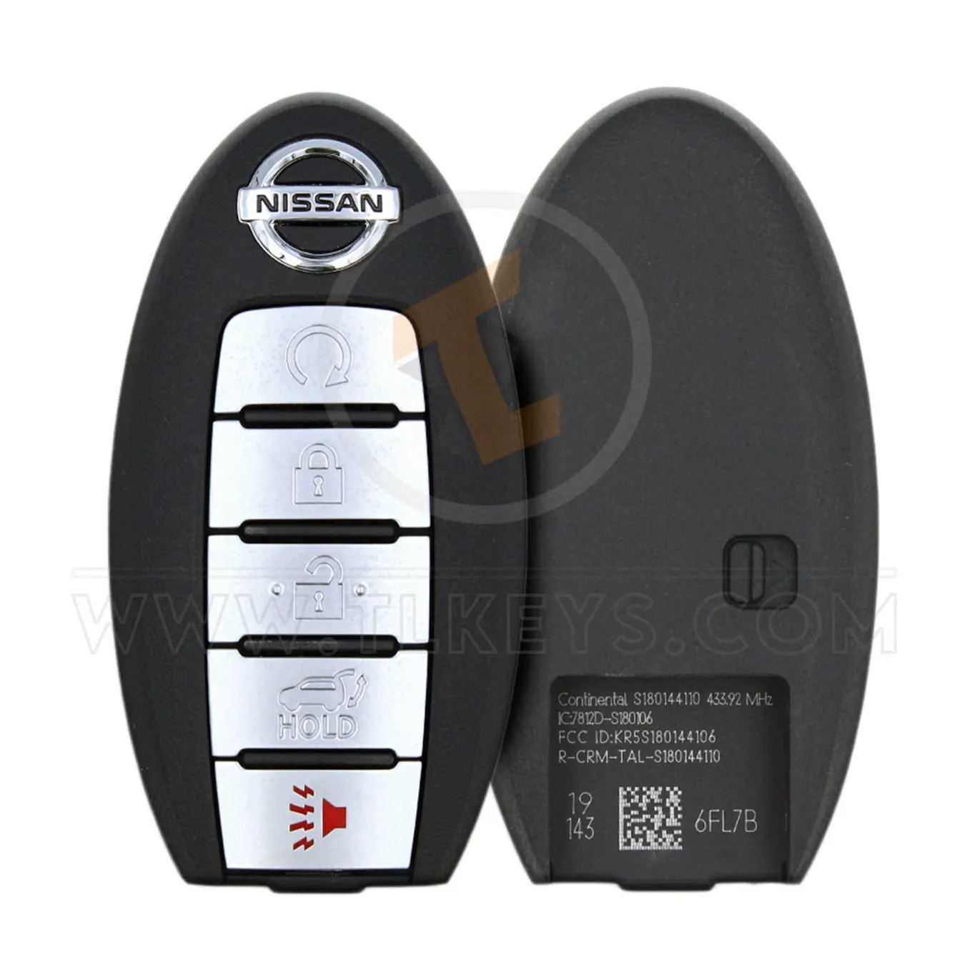 Genuine Nissan Rogue Smart Proximity 2016 2018 P/N: 285E3 6FL7B Remote Type Smart Proximity