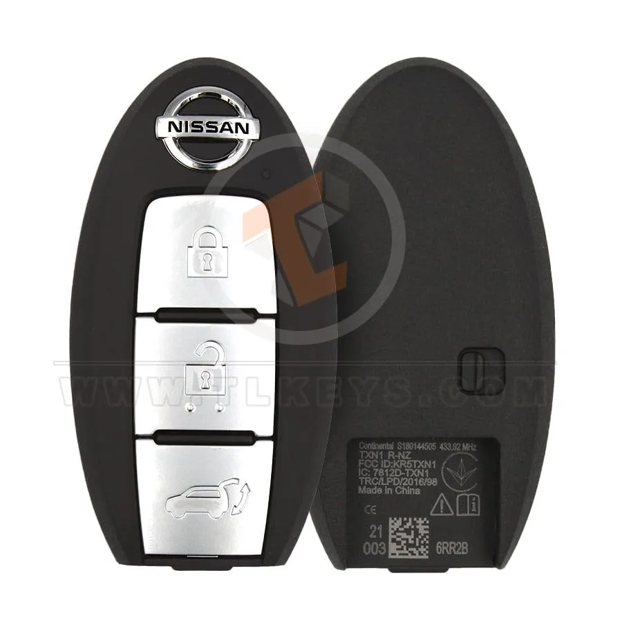 Genuine Nissan Qashqai Smart Proximity 2021 P/N: 285E3 6RR2B 433MHz Remote Type Smart Proximity