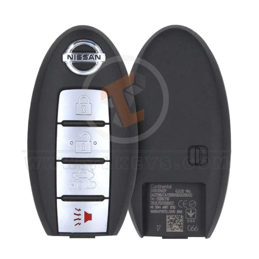 Original Nissan Maxima Smart Proximity 2013 2015 P/N: 285E3 JC07A Tipo Remoto Smart Proximity