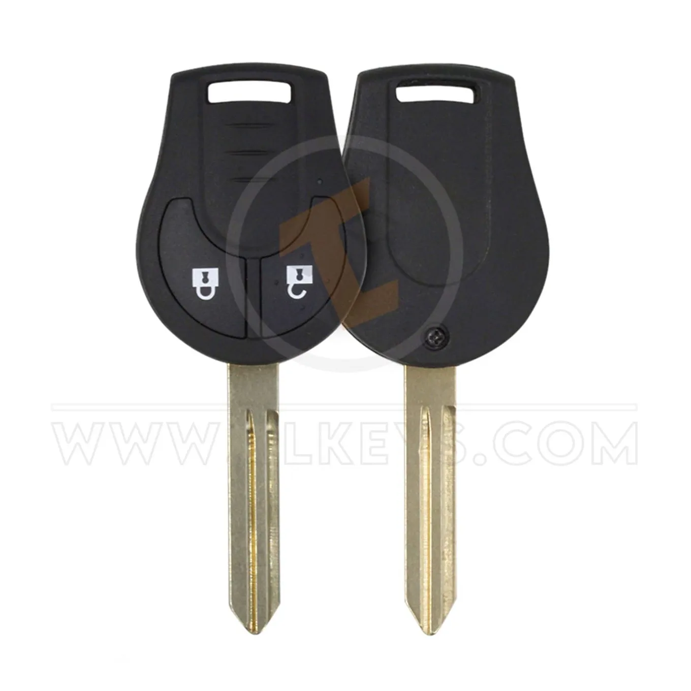 Head Key Remote Nissan Sunny 2008 2012 433MHz 2 Buttons Aftermarket Remote Type Head Key Remote