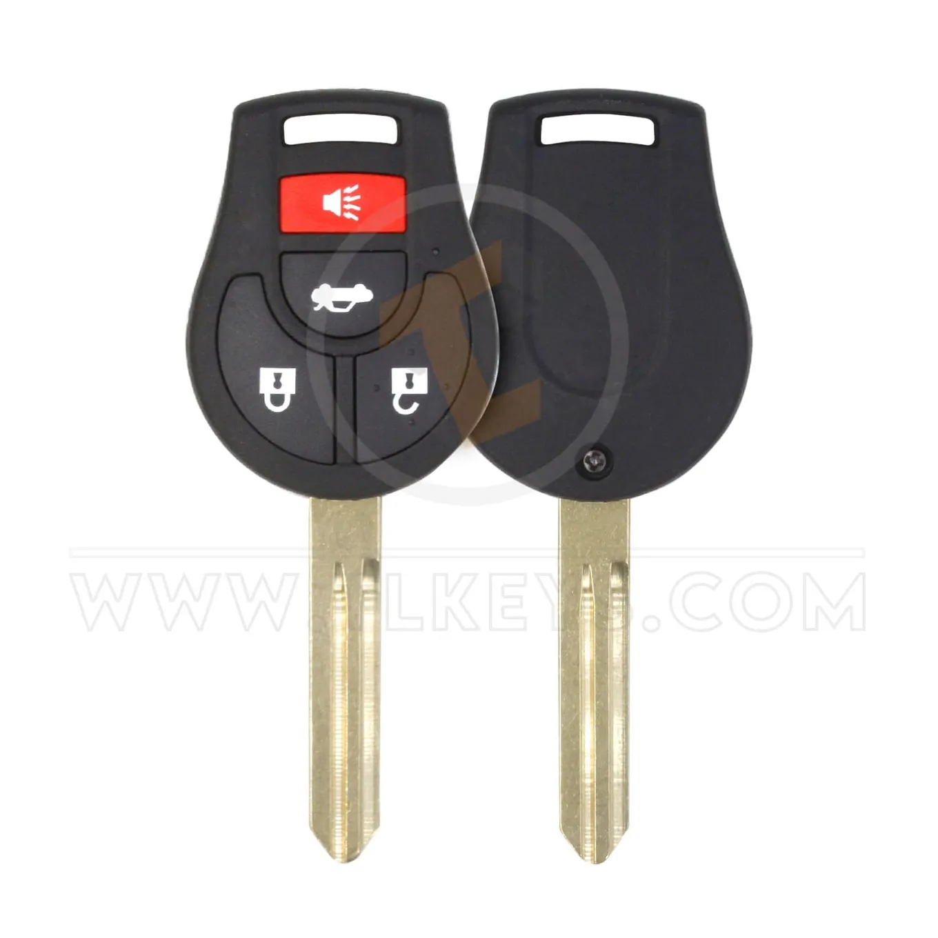 Nissan Sunny Procesador 2017 2019 Placa Original Remota 4 Botones 433 MHz Fcc ID: CWTWB1U761 PCF 7961A Chip Mandos A Distancia