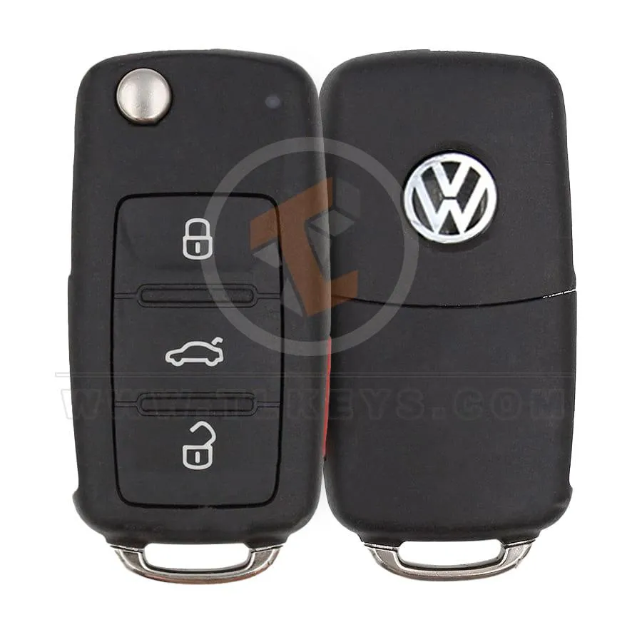 Genuine Volkswagen Flip Key Remote 2012 2016 P/N: 5K0837202AE 315MHz Remote Type Flip Key Remote Genuine Volkswagen Flip Key Remote 2012 2016 P/N: 5K0837202AE 315MHz Remote Type Flip Key Remote