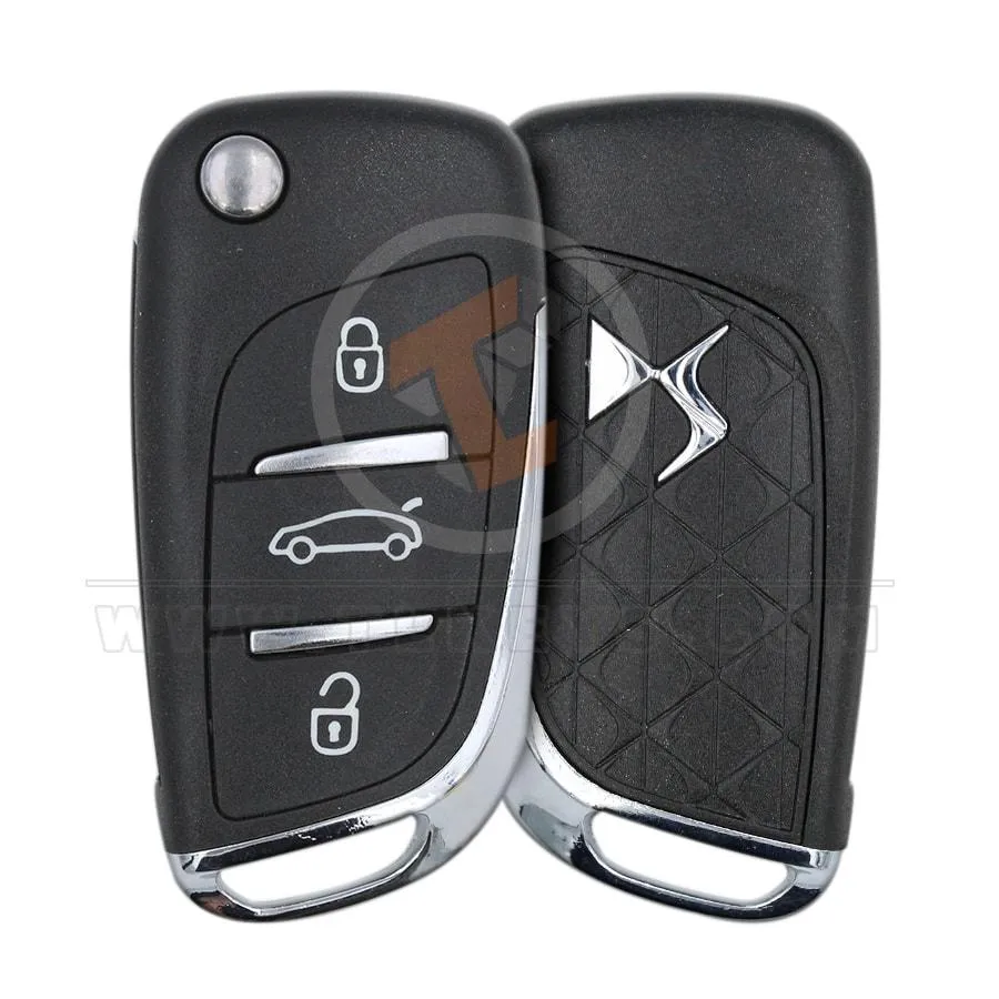 Genuine Citroen C4 C Elysee Flip Key Remote 2004 434MHz 3 Buttons Remote Type Flip Key Remote