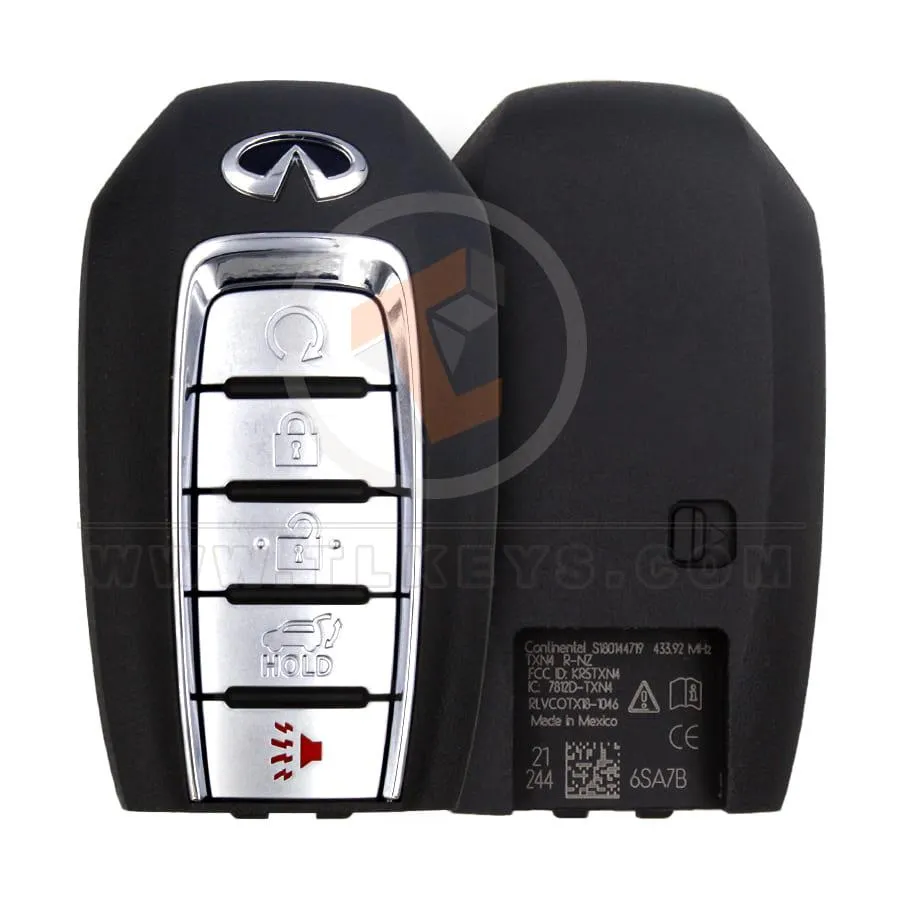 Original INFINITI Q60 Smart Proximity 2022 P/N: 285E3 6SA7B 433 MHz Fernbedienung Typ Smart Proximity