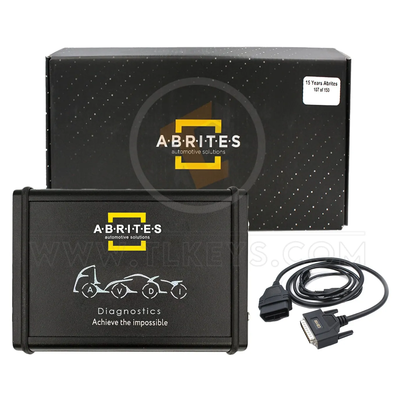 Abrites AVDI Interface de diagnostic de véhicule OBDII Clé automatique Outils de diagnostic de programmation de clé de base