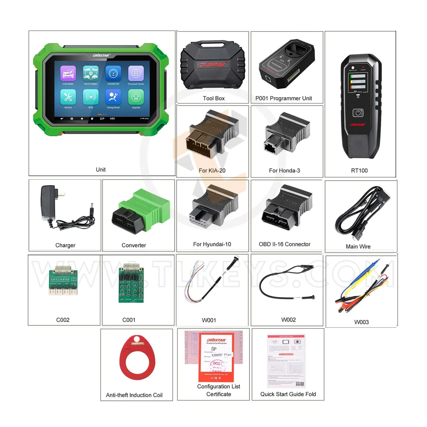 Key Master DP Plus OBDStar vollständige Wegfahrsperre, C Paket, Schlüsselprogrammierung, Diagnosetools