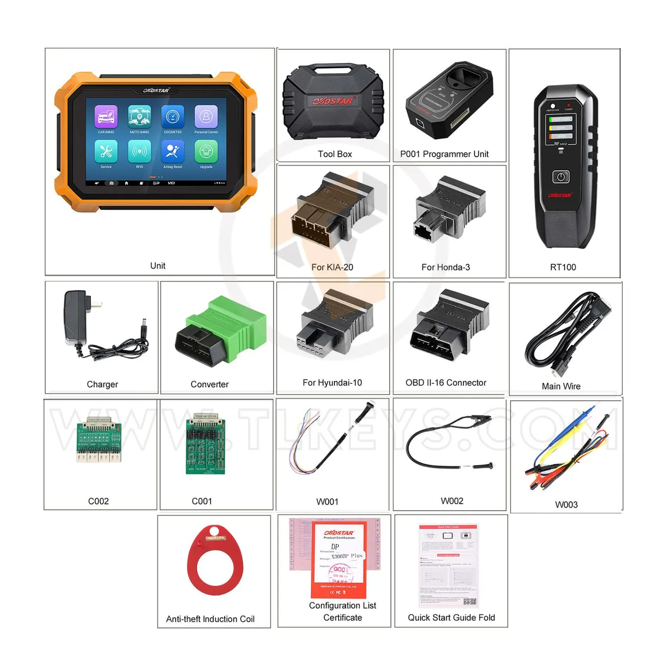 X300 OBDStar DP Plus Full Immobilizer Device C Package Key Programming Diagnostics Tools