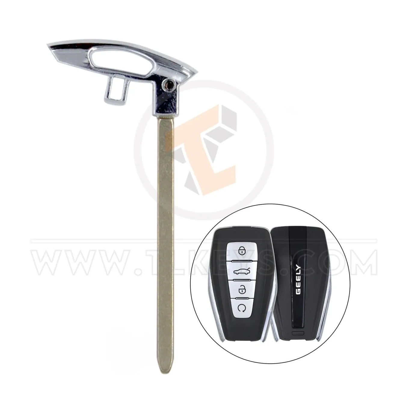 Original Geely Smart Key Blade Emergency Keys