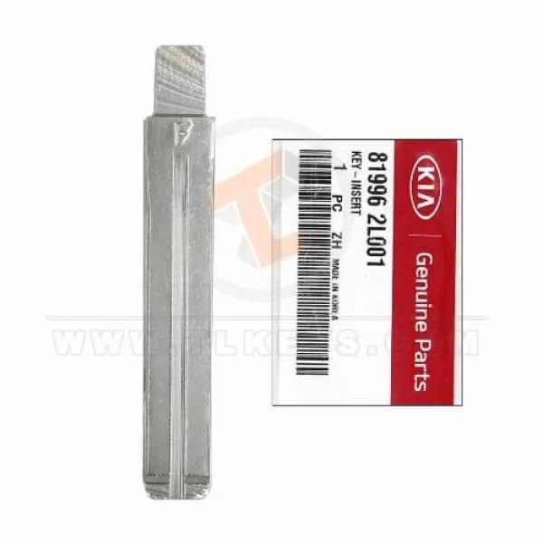 Genuine KIA Optima 2013 Insert Key Blade 81996 2L001 Blade Type Key Blade