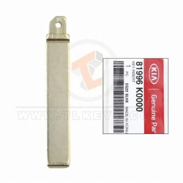 KIA Soul 2019 Flip Insert Key Blade 81996 K0000 Blade Type Flip Key Blade KIA Soul 2019 Flip Insert Key Blade 81996 K0000 Blade Type Flip Key Blade