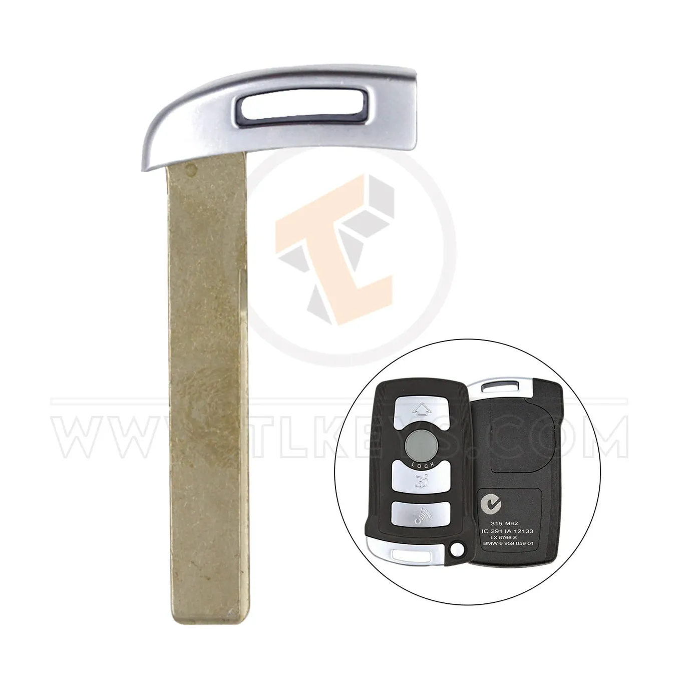 BMW CAS1 Emergency Key Blade HU92 For Smart Key Remote Blade Profile HU92