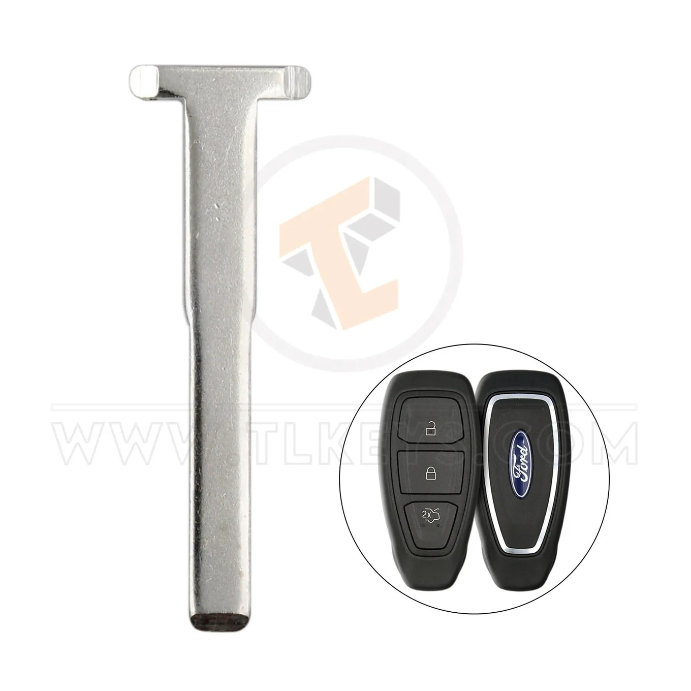 Llaves de emergencia del mercado de accesorios de Ford Mondeo 2013 2018 Smart Key Blade HU101T