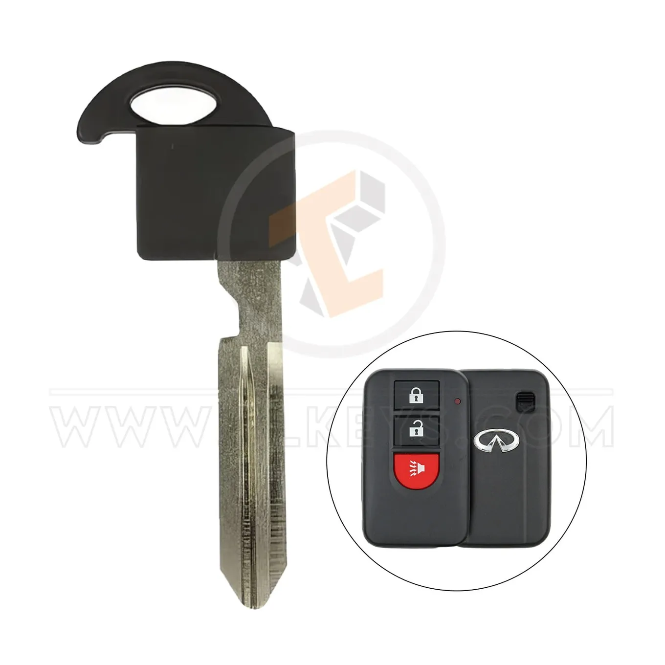 Infiniti FX35 FX45 2003 2004 Emergency Key Blade Emergency Keys