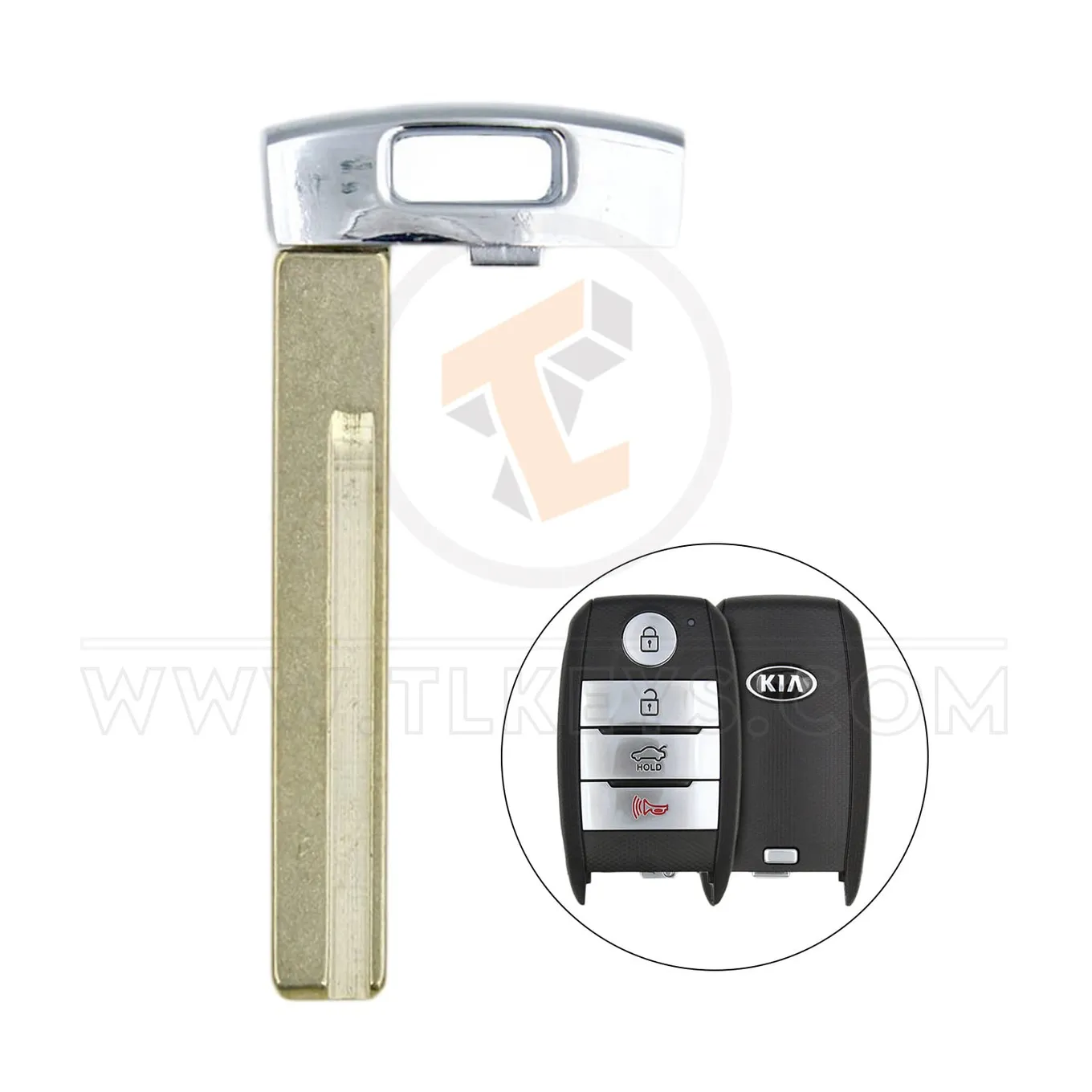 KIA Sorento 2015 Lame de clé vierge de secours 81996 C5040 Clés de secours du marché des pièces de rechange