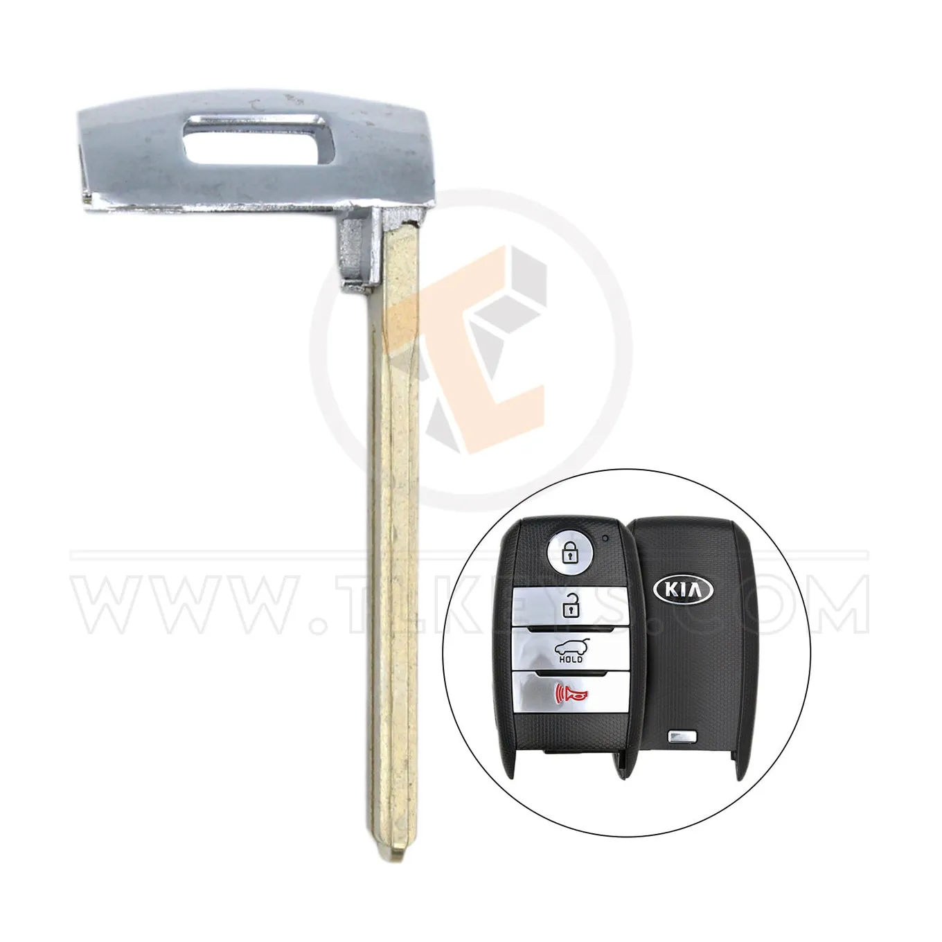 KIA Soul 2014 2015 Smart Blank Key Blade 81996 A2010 Aftermarket Emergency Keys