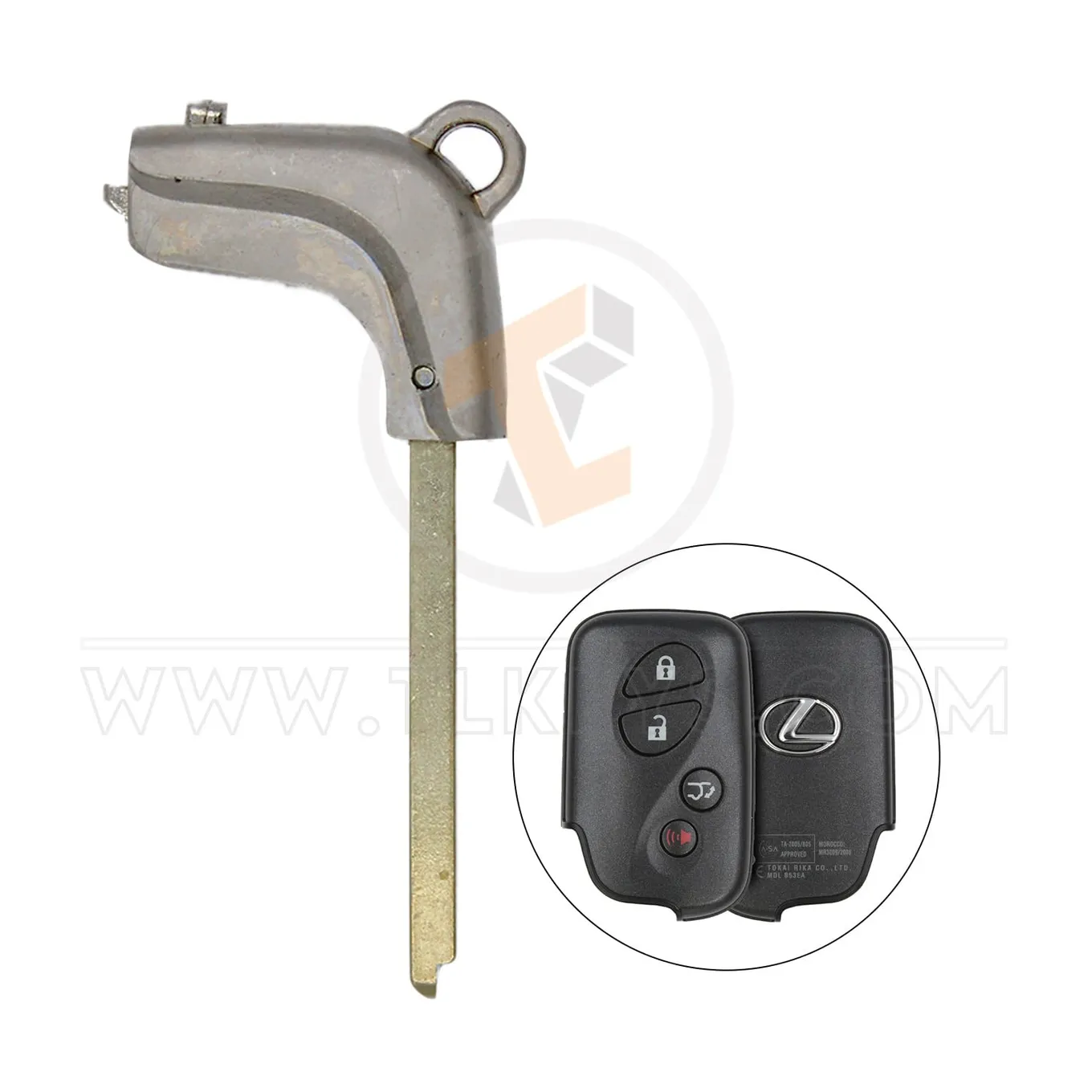 Lexus 2009 2015 Emergency Key Blade 1 Side Emergency Keys Lexus 2009 2015 Emergency Key Blade 1 Side Emergency Keys