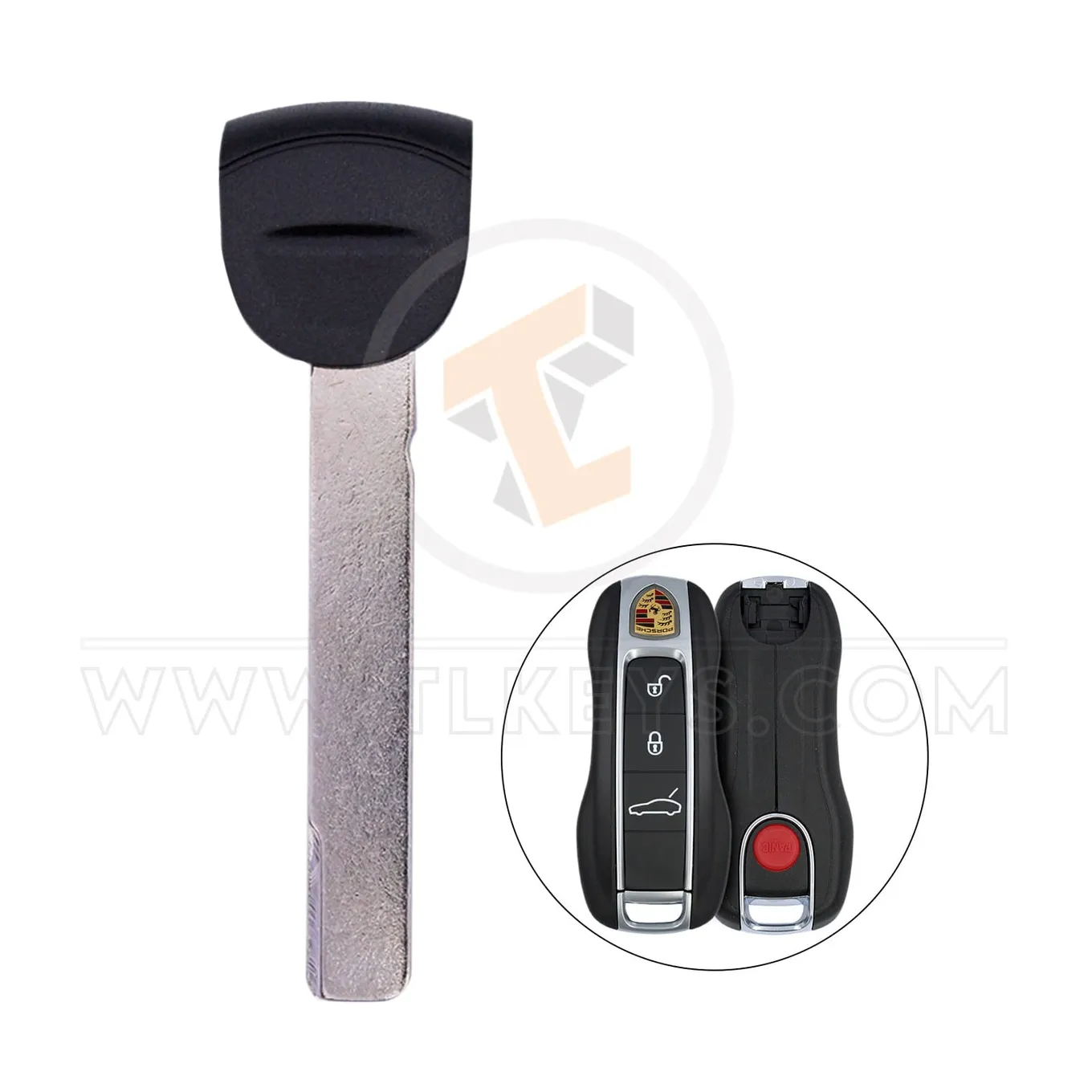 Llave de emergencia Porsche Llaves de emergencia Llave de emergencia Porsche Llaves de emergencia