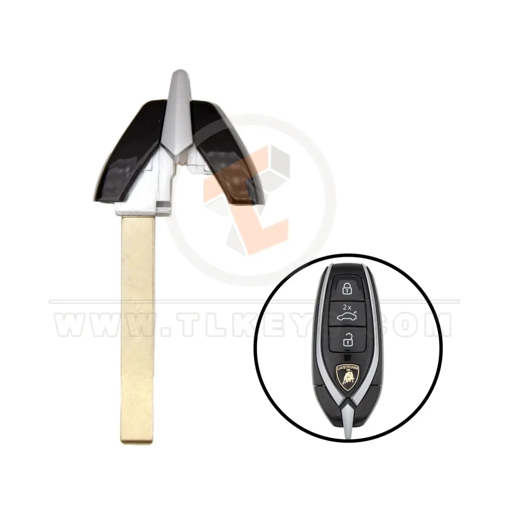 Lamborghini urus 2021 2024 smart remote key blade chrome