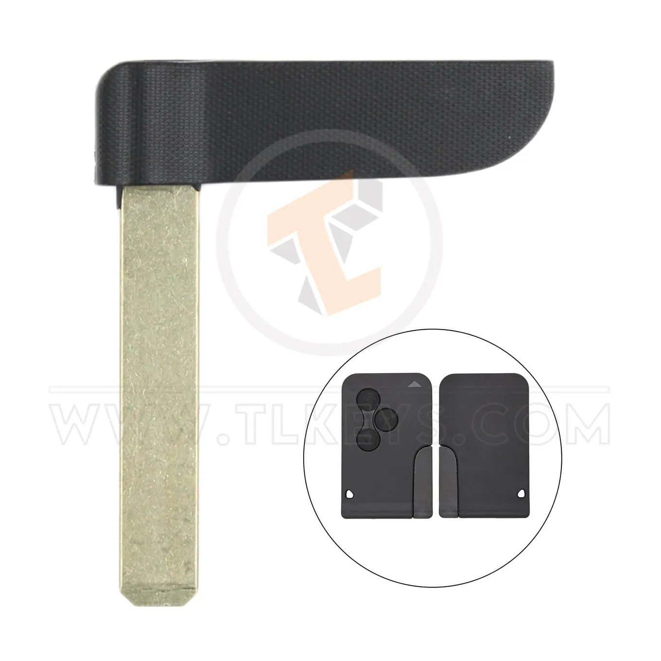 Llave Renault Megane Tarjeta remota Láser Llave de emergencia Llaves de emergencia