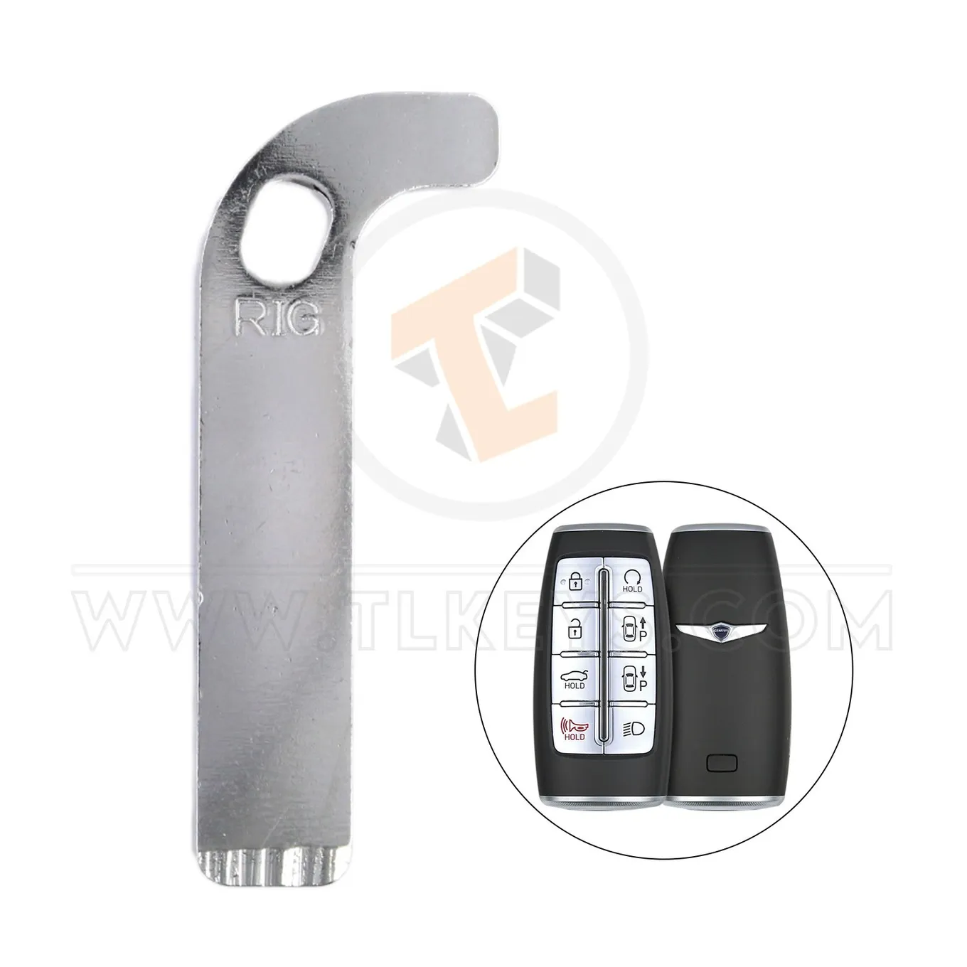 Hyundai Genesis G80 GV80 2020 Smart Key Blade 81996 T6000 Status Genuine