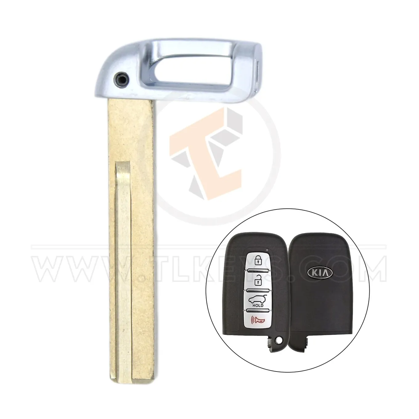 Hyundai Veloster Accent 2012 Lame de clé vierge d'urgence 81996 1R020 Statut authentique