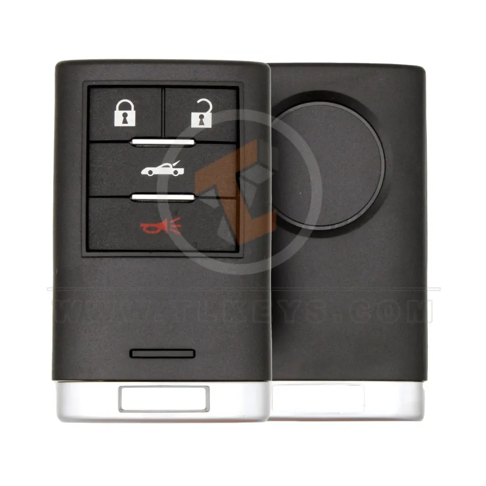Cadillac 2008 2014 smart remote key shell 4 button sedan