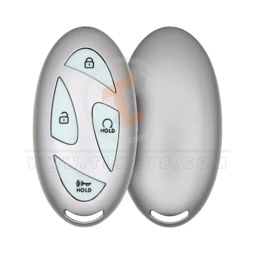 Hyundai kona 2024 smart remote key shell 4 buttons white