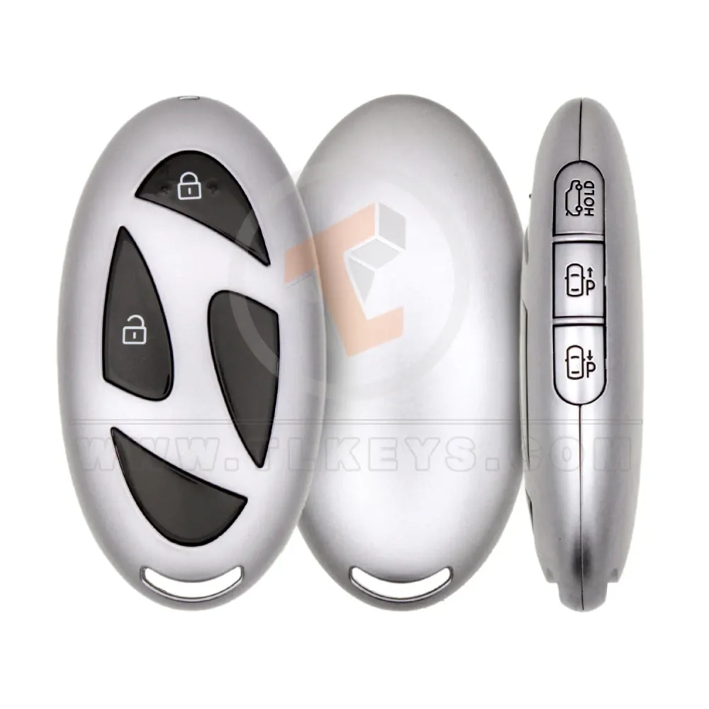 Hyundai 2023 2025 smart key shell 5 buttons suv lock park