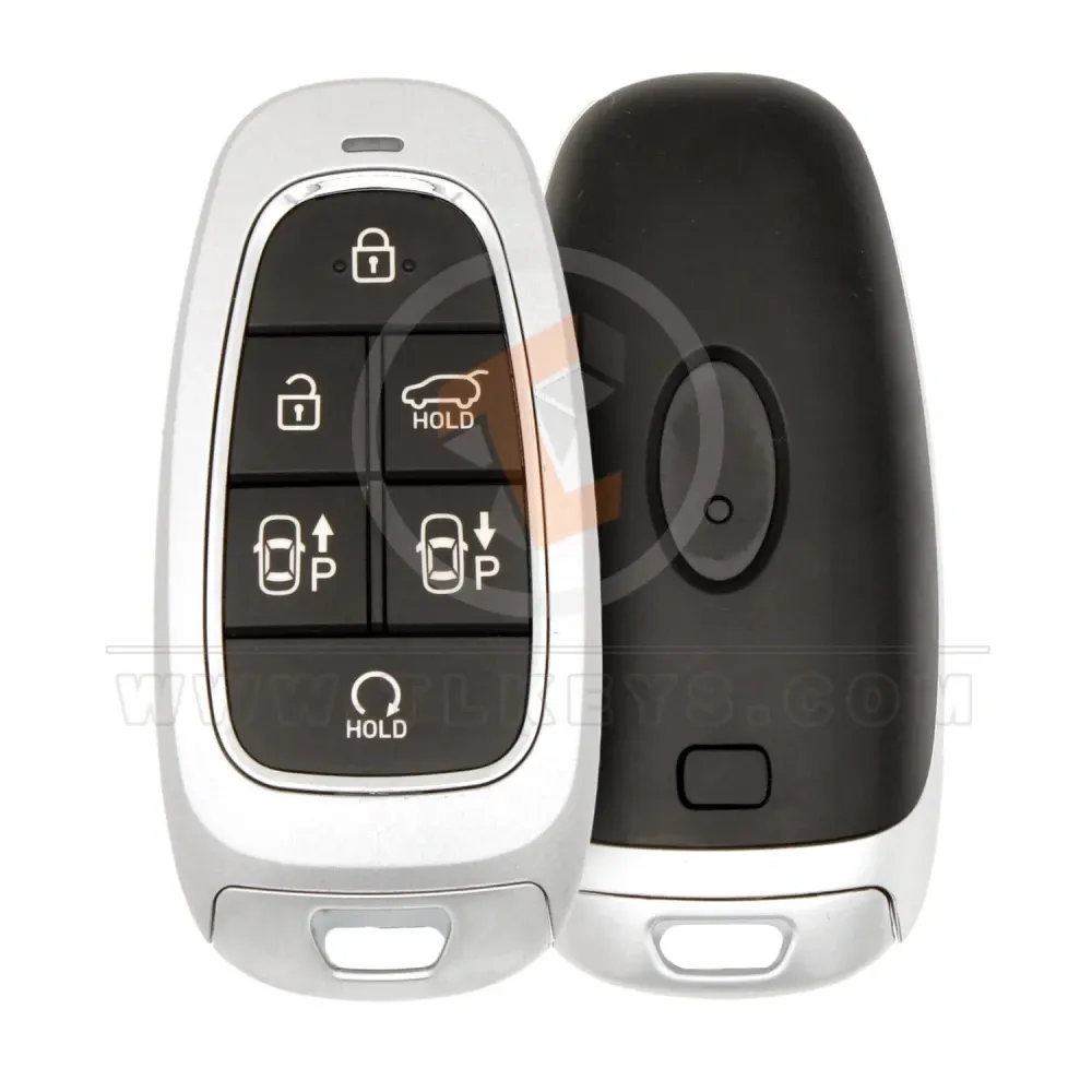 Hyundai 2019 2023 smart proximity remote key shell 6 buttons