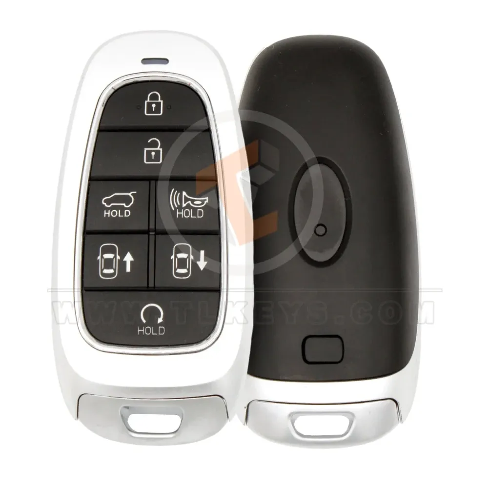 Hyundai 2019 2023 smart proximity remote key shell 7 buttons