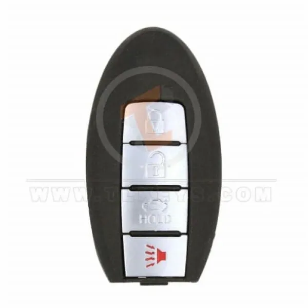 Infiniti Smart Key Carcasa remota 3+1 botones Marca no original Llave/hoja de emergencia no incluida