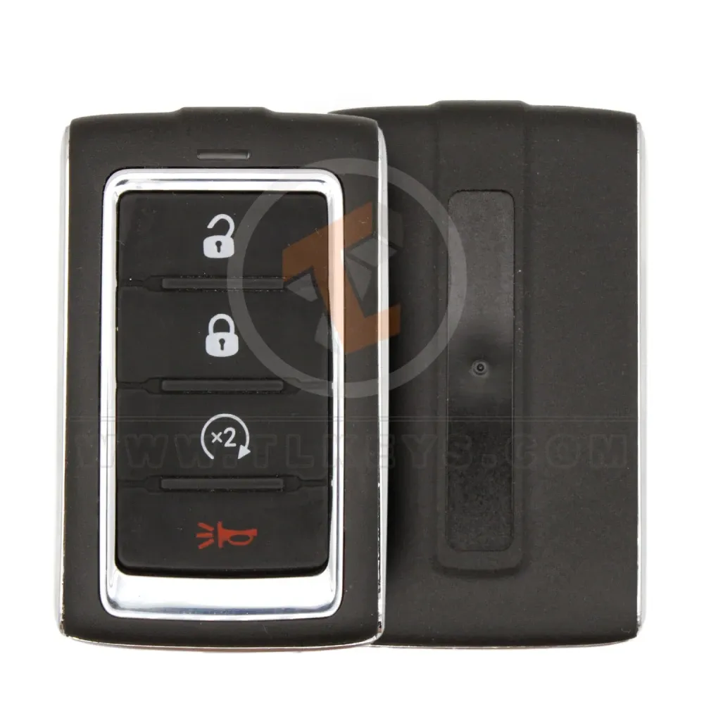 Jeep grand wagoneer 2021 2024 4 button smart key shell Jeep grand wagoneer 2021 2024 4 button smart key shell