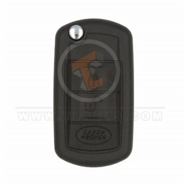 Range Rover Vogue 2005 2009 Coque de télécommande à clé rabattable 3 boutons HU92 Lame Clé d'urgence/lame incluse