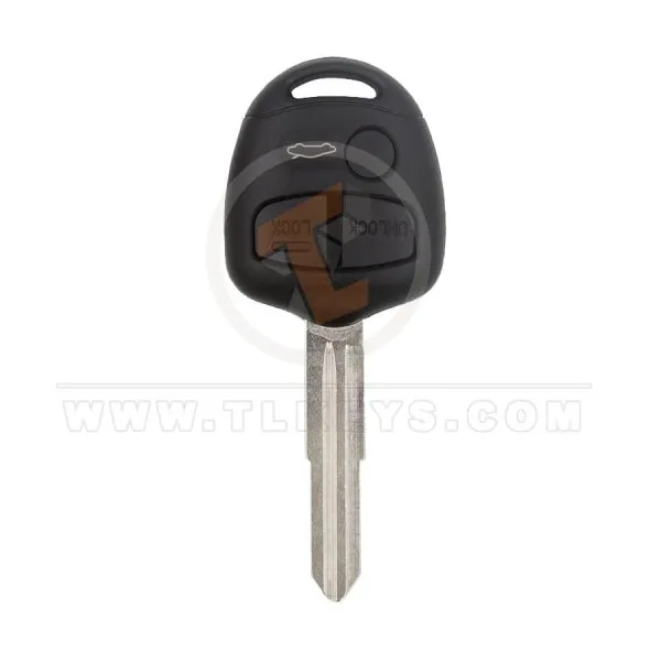 Mitsubishi Head Key Remote Shell 3 Buttons MIT8 Blade Aftermarket Remote Shell