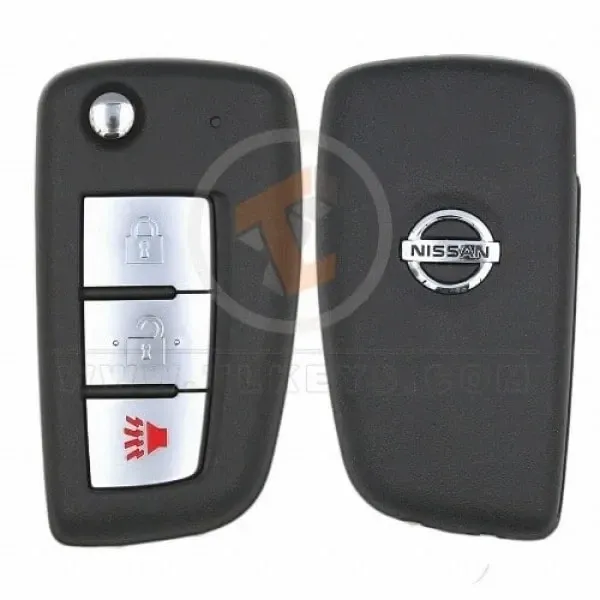 Nissan rogue sunny kicks 2014 2021 flip remote key shell 3 buttons Nissan rogue sunny kicks 2014 2021 flip remote key shell 3 buttons