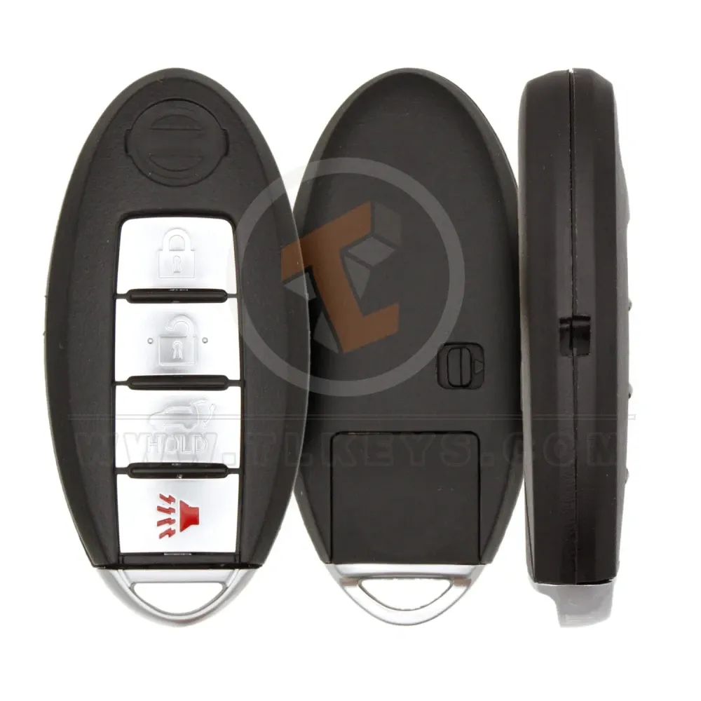 Nissan 4 button proximity smart key fob shell blade
